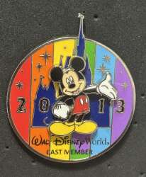 WDW Cast Member Pride: Mickey with Castle