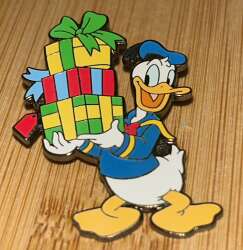 'Disney Store Fab 5 Holiday Set - Donald Duck with Presents - DSUS'