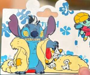 Stitch as characters - Cruella Stitch with Dalmatians Ducklings - DLP