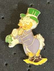 Vintage Scrooge counting Money