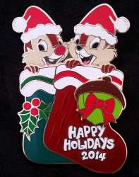 19789 - Happy Holidays 2014 - Stockings Set - Chip & Dale Chaser alternate image