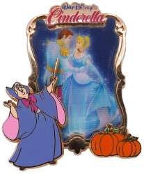 Click to view the Cinderella & Fairy Godmother Lenticular Transformation Scene details