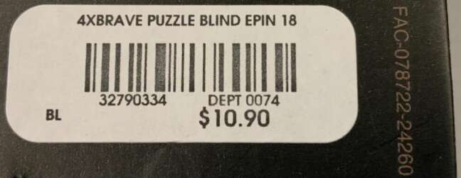 Brave Character Puzzle Blind Box - Unopened Box - LFLY