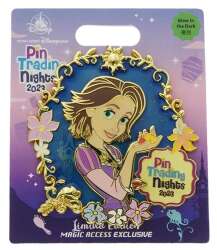'2023 HKDL Pin Trading Nights - Rapunzel with Pin Lanyard - HKDL'