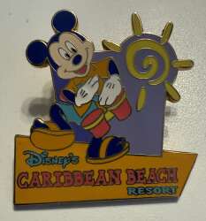 'Disney&#039;s Caribbean Beach Resort - Mickey Playing Bongo Drums Caribbean Beach Resort - WDW'