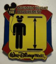 I Am The Minimum Height Requirement Badge