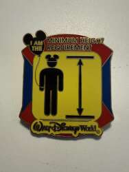 I Am The Minimum Height Requirement Badge