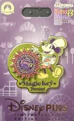 94618 - DCA Food and Wine Festival 2025 - Mickey Mouse Magic Key Exclusive - Disneyland Resort alternate image