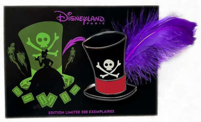 'Villainous Pin Trading Day - Hat - docteur Facilier - DLP'