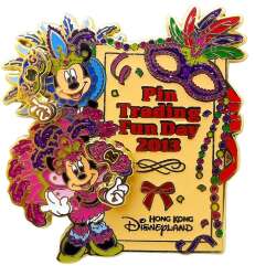Invitation Card — Carnivale Mickey and Minnie