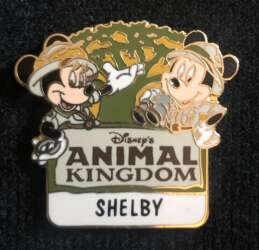 Mickey and Minnie Personalized/Customizable Name Tag