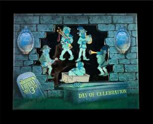 Friday the 13th Day of Celebration - Haunted Mansion Ghostly Quintet Set - WDW