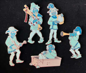 Friday the 13th Day of Celebration - Haunted Mansion Ghostly Quintet Set - WDW