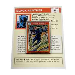Click to view the Black Panther Trading Card details