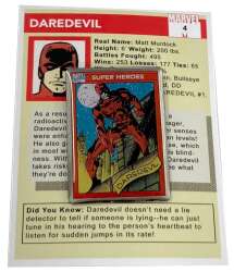 Click to view the Daredevil Trading Card details
