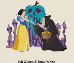 94848 - Villainous Scenes Jumbo Collection - Evil Queen And Snow White - Walt Disney Imagineering alternate image