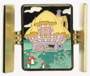 94855 - BoxLunch - Alice in Wonderland Hinged Cards Mystery Collection - White Rabbit & His House - Loungefly alternate image