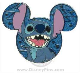 94861 - Characters on Mickey Mouse Icon - Mystery Tin Collection - Stitch - Walt Disney World alternate image