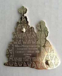 3412 - Princess With Christmas Tree - Belle - Walt Disney Imagineering alternate image