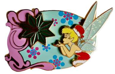 Click to view the Tinker Bell Holiday Snowflake Spinner details