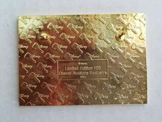 3743 - Disney Auctions Postcard Series - Aladdin's Genie - Disney Auctions alternate image