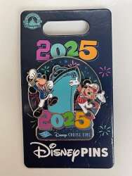95078 - Disney Cruise Line - Mickey and Minnie - 2025 New Year Spinner - Disney Cruise Line alternate image