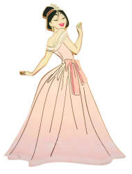 'Fantasy Pin Series: Glitz &amp; Glamor by Pin Spirited - Mulan - FSY'