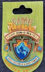 9527 - Camp Pin-e-ha-ha Pin Event - "Where Everyone Is A Happy Camper" Event Logo Spinner - Disneyland Resort alternate image