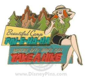Camp Pin-e-ha-ha Pin Event - Where City Boys Can Take A Hike - DLR