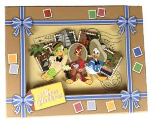 95403 - The Three Caballeros Anniversaries - 80th Anniversary Super Jumbo - Walt Disney Imagineering alternate image