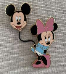 Minnie Mouse With Mickey Balloon