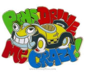 95648 - Cast Member - Benny the Cab: Pins Drive me Crazy - Disneyland Resort alternate image