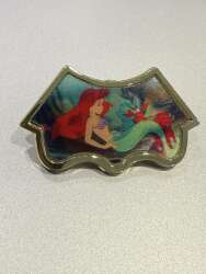 95667 - BoxLunch - The Little Mermaid Lenticular Scenes Blind Box - Ariel & Sebastian - Loungefly alternate image