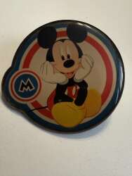 Mickey Mouse Sitting with hands on face round