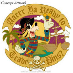 95798 - Cast Member Create-A-Pin Contest Series - Aarrr Ya Ready to Trade Pins - Disneyland Resort alternate image