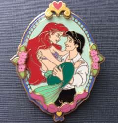 'Princess Pair - Ariel and Eric 3D - WDW'