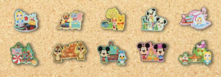 Click to view the Pin Trading Carnival Attraction Series Full Set 2022 details