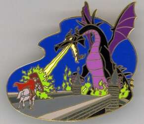Prince Phillip & Maleficent Dragon