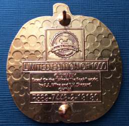 23317 - Mickey's Halloween Party 2013 - Metal Pumpkin Pin Set - Winnie the Pooh ONLY - Disneyland Resort alternate image