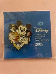 Mickey, Minnie, Winnie the Pooh, Donald & Snow White Plush - 2005