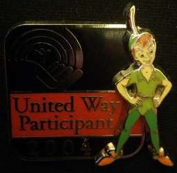 3778 - United Way - Participant Exclusive - Peter Pan - 2004 - Walt Disney World alternate image