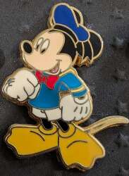 Mickey as Donald