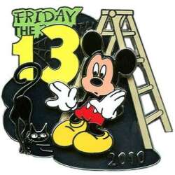 'Friday the 13th - Friday the 13th 2010 Mickey Mouse and Black Cat - MLT'