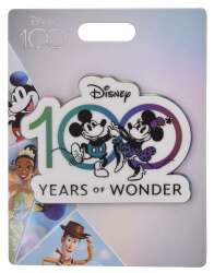 'Disney Pins Blog (DPB) Exclusives - 100 Years of Wonder - Mickey &amp; Minnie - DLIC'