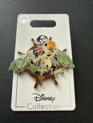 59349 - Pirates of the Caribbean - Skeleton Pirate Parrot alternate image