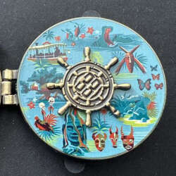 'Club 33 Tiki Takeover 2020 - Club 33 Tiki Room Compass Pin - WDW'