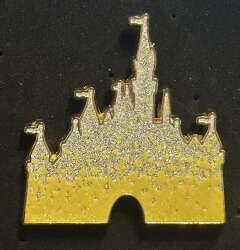 Glitter Gold and Silver Castle