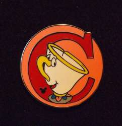 2009 Hidden Mickey - Alphabet - C for Chip - WDW