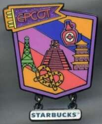Starbucks Neon Mystery Series - Epcot Collection — World Showcase - WDW