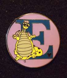2009 Hidden Mickey - Alphabet - E for Elliot - WDW